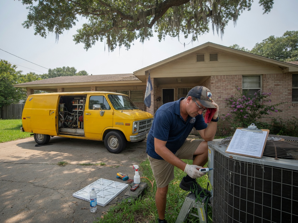 Beating the Louisiana Heat: The AC Maintenance Schedule Every Lake Charles Home Needs